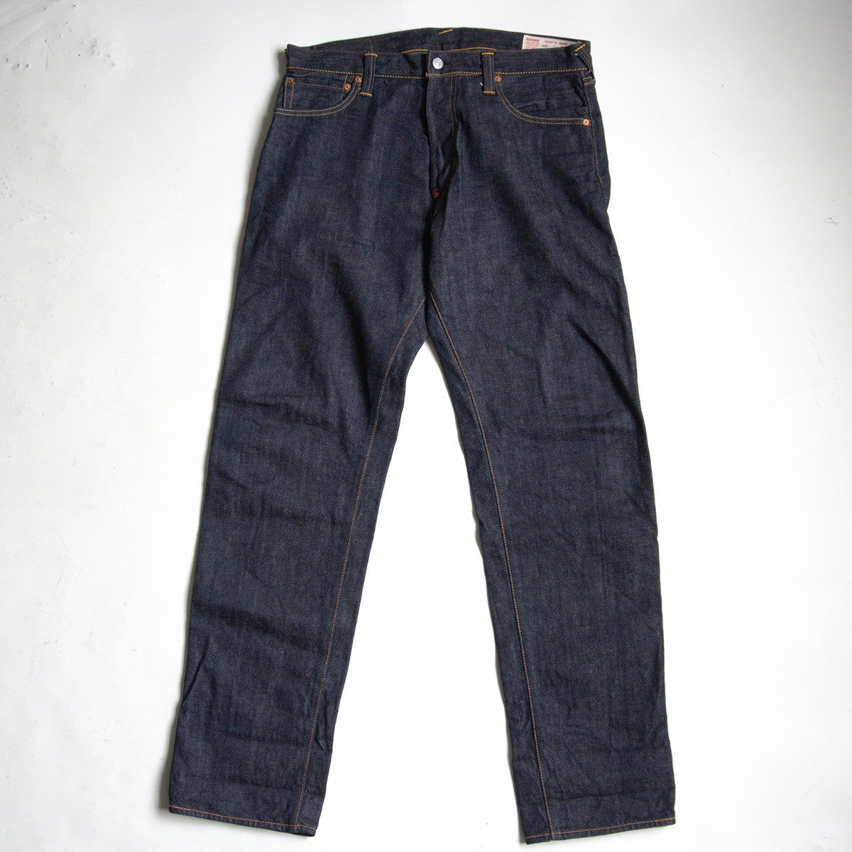 EVISU LOT.2005 Dark Indigo Denim Pants Seagull Size 35×32