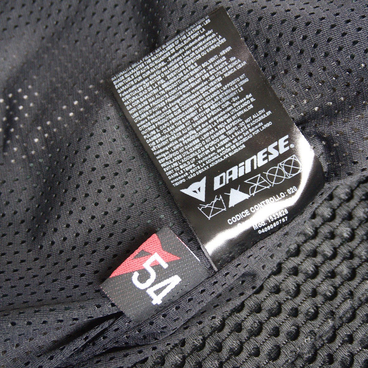 DAINESE Super Speed Cowhide Leather Racing Jacket Size XXL