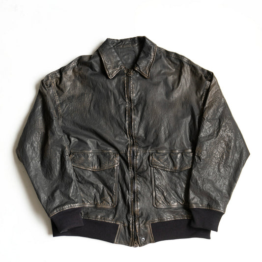 ISAMU KATAYAMA BACKLASH Japan Steer Leather A-2 Size XL