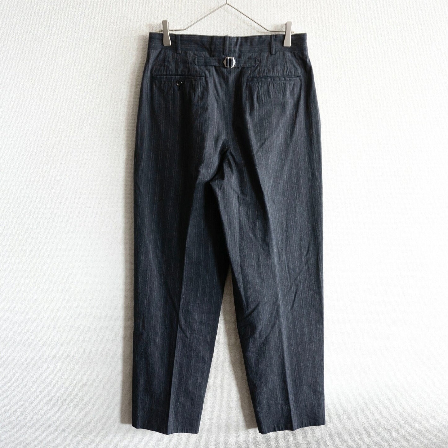 COMME des GARCONS HOMME 80s Archive 2-Tuck Stripe Size M