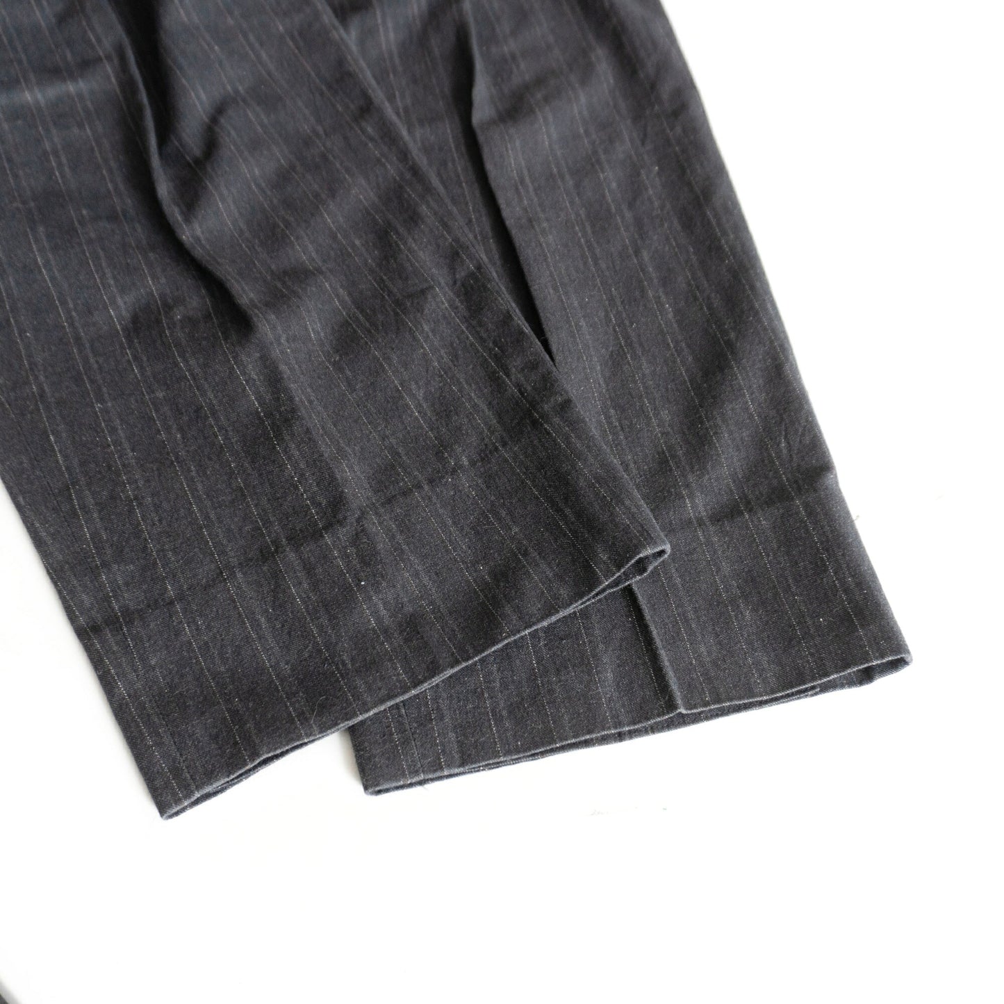 COMME des GARCONS HOMME 80s Archive 2-Tuck Stripe Size M
