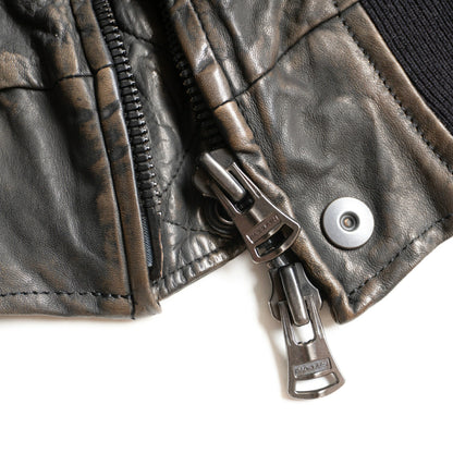 ISAMU KATAYAMA BACKLASH Japan Steer Leather A-2 Size XL