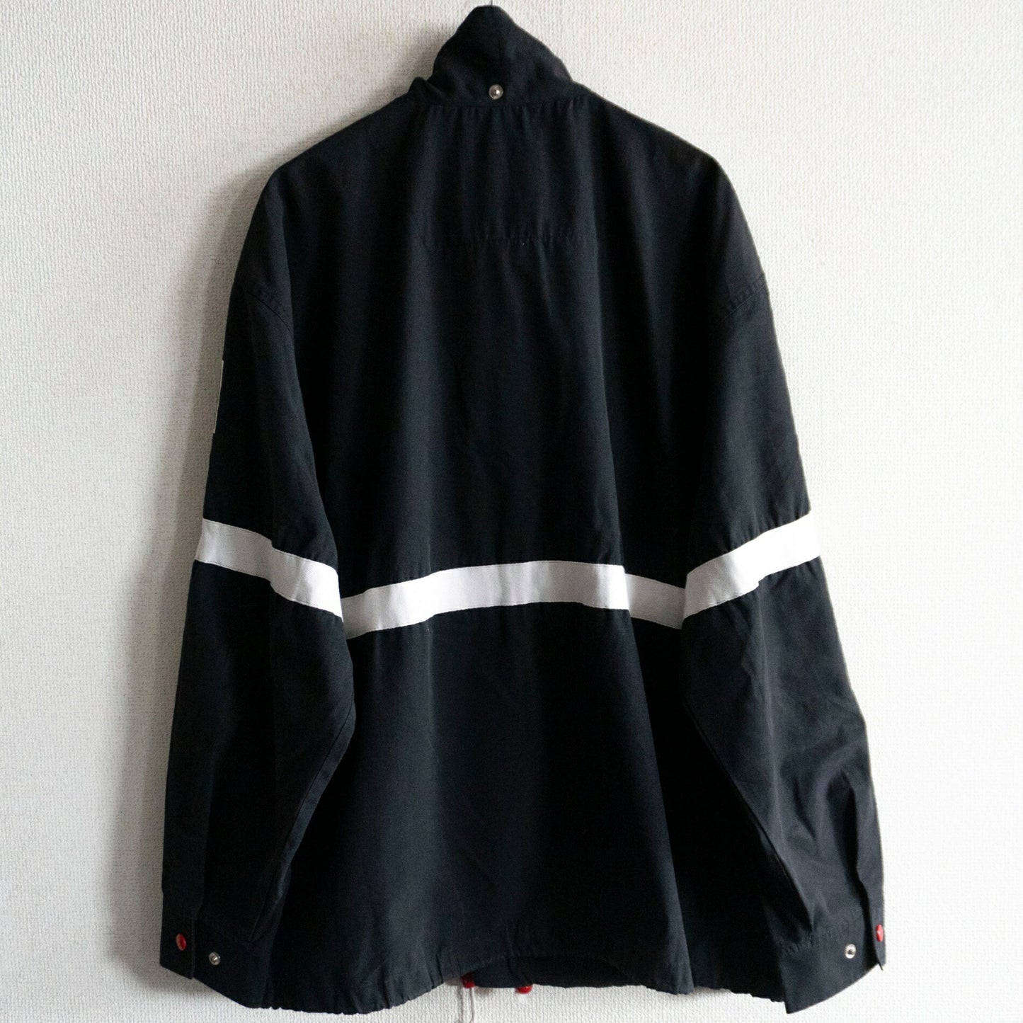 OLD STUSSY 90s Black Sailing Jacket Made in USA Size XL