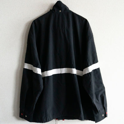 OLD STUSSY 90s Black Sailing Jacket Made in USA Size XL