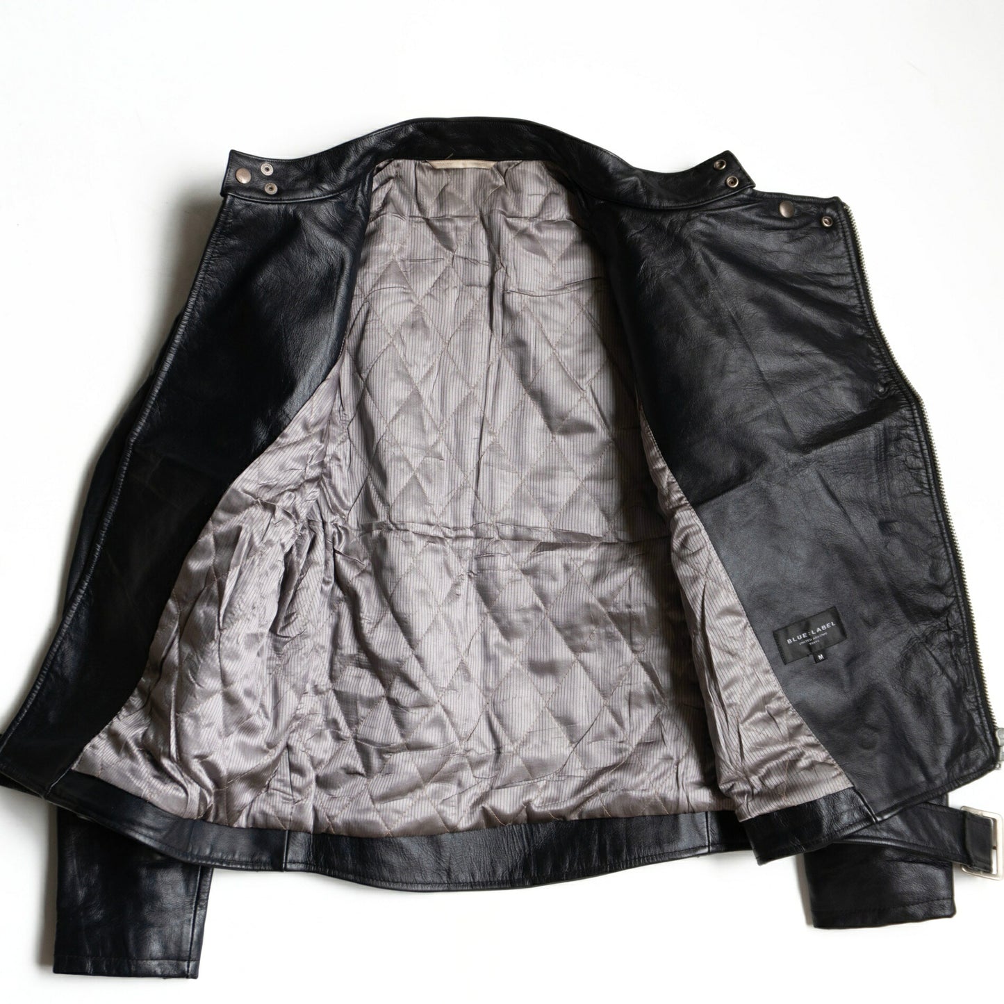 B&Y UNITED APROWS Leather Togs Riders Jacket Size M