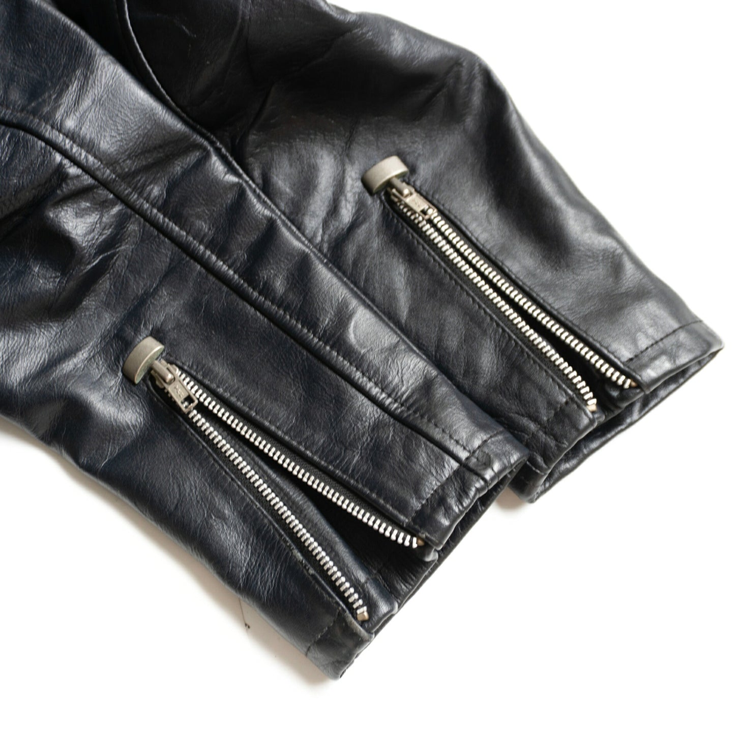 B&Y UNITED APROWS Leather Togs Riders Jacket Size M