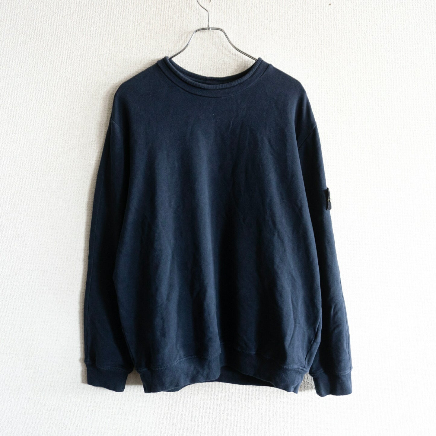 STONE ISLAND 23AW Navy Sweatshirt Size XL