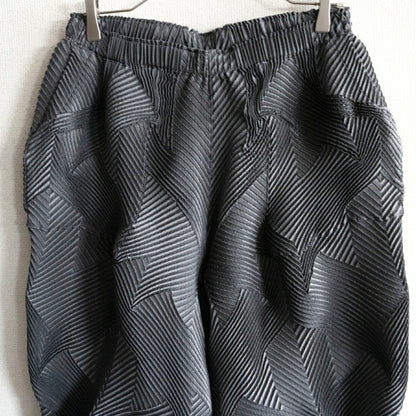 A-POC ISSEY MIYAKE Steam Stretch Pants Dark Gray Size 2