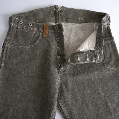 STUDIO D'ARTISAN Leather Buckle Back Wool Size L(32)
