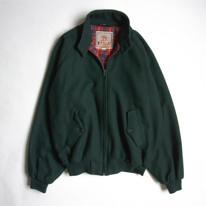 BARACUTA G9 Melton Wool Swing Top Harrington Jacket Size 42