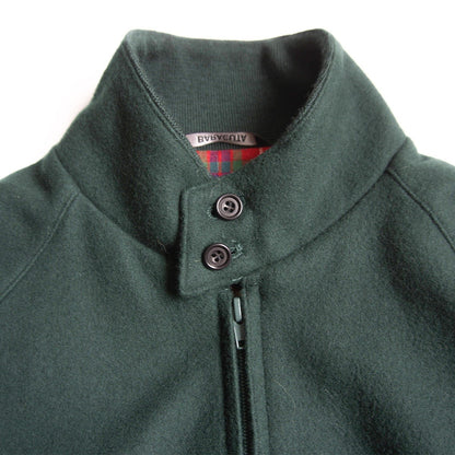 BARACUTA G9 Melton Wool Swing Top Harrington Jacket Size 42
