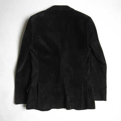 ISAMU KATAYAMA BACKLASH Calf Leather Tailored Jacket Size 2