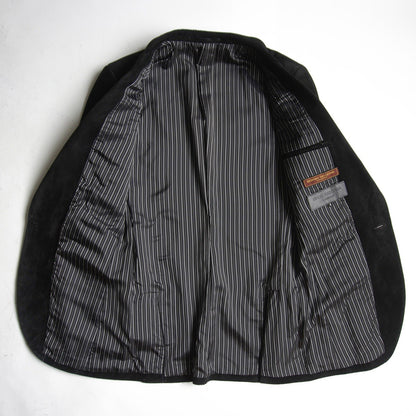 ISAMU KATAYAMA BACKLASH Calf Leather Tailored Jacket Size 2