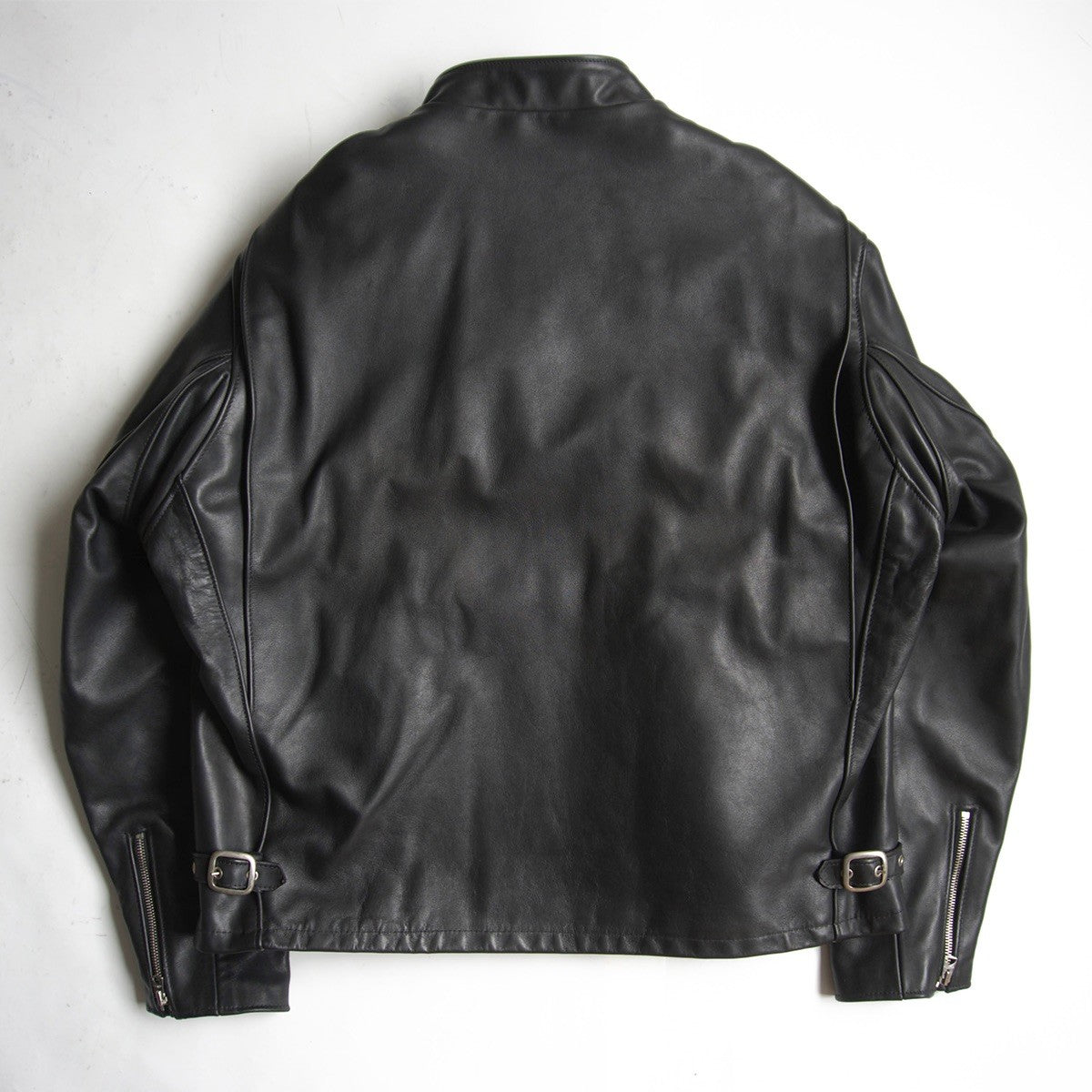 SCHOTT 141 USA Leather Single Rider Jacket Boa Liner Size 48