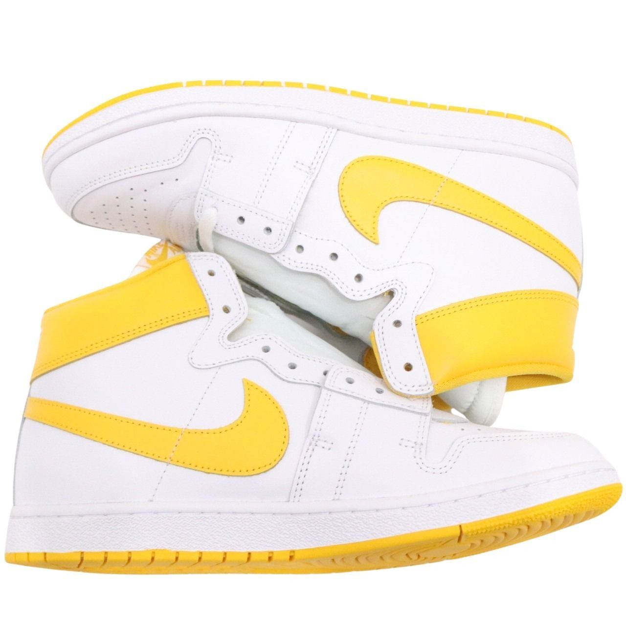 NIKE Jordan Air Ship SP Sneakers White/Yellow Size 29.0cm