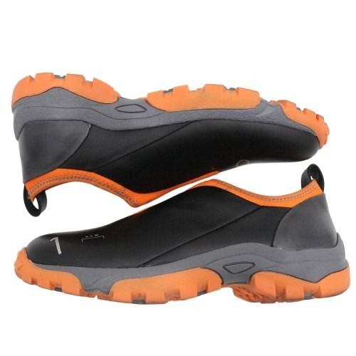 A-COLD-WALL Dirt Moc Leather Black Orange Sneakers Size 28.5cm