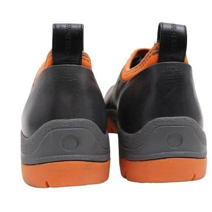 A-COLD-WALL Dirt Moc Leather Black Orange Sneakers Size 28.5cm