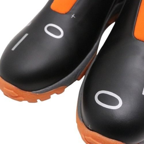 A-COLD-WALL Dirt Moc Leather Black Orange Sneakers Size 28.5cm