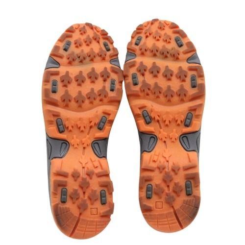 A-COLD-WALL Dirt Moc Leather Black Orange Sneakers Size 28.5cm