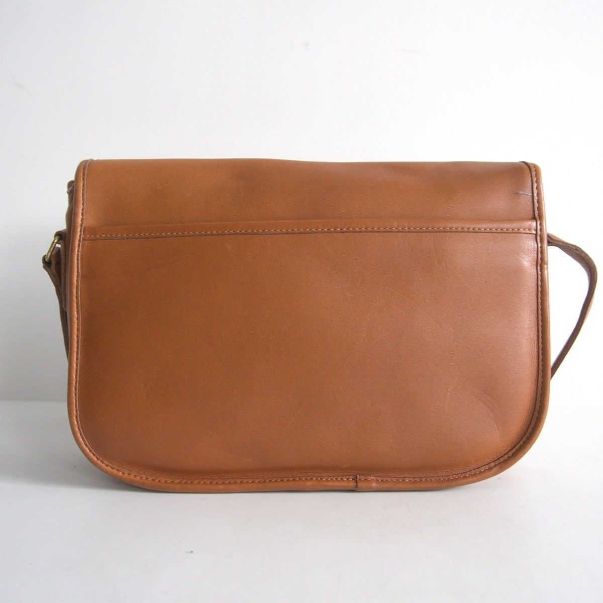 OLD COACH Brown Leather Shoulder Bag ONE SIZE Size ONE SIZE