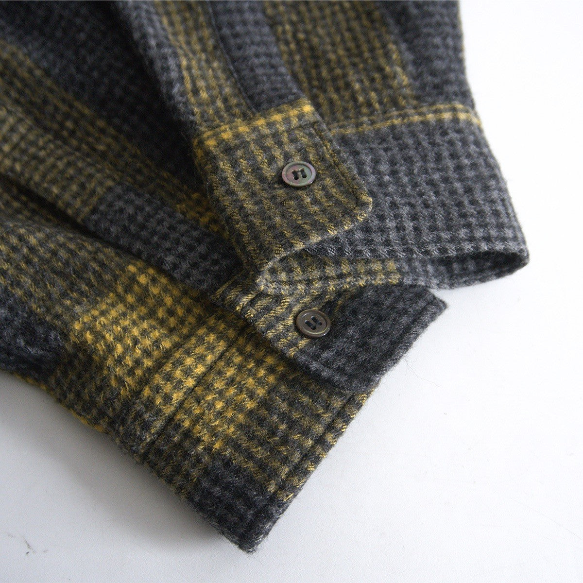 COMME des GARCONS HOMME 90s Wool Check Shirt Size XXL