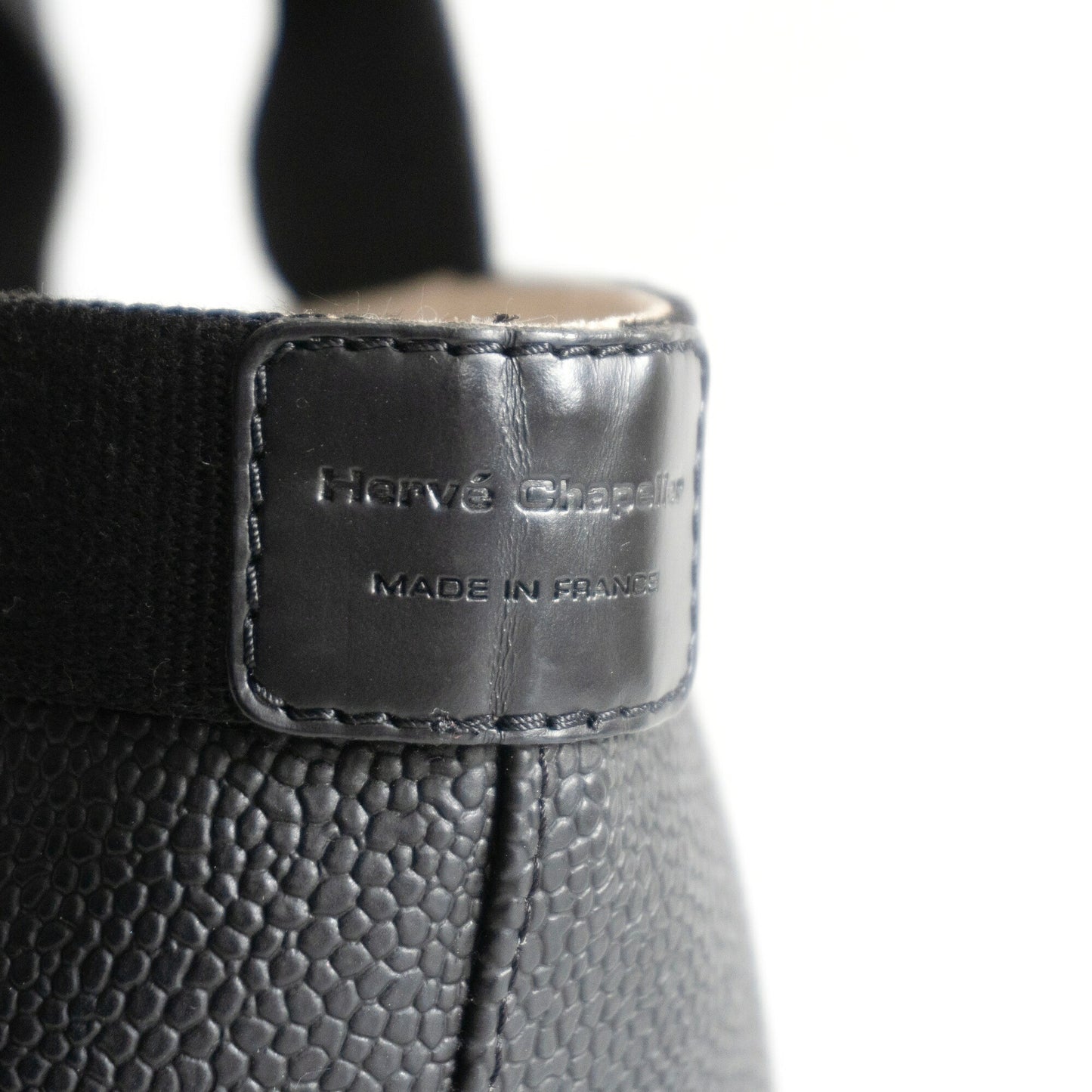 Herve Chapelier 707GP Coated Canvas Noir Tote Size ONE SIZE