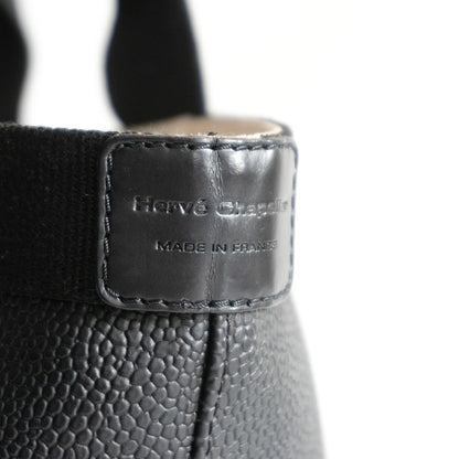 Herve Chapelier 707GP Coated Canvas Noir Tote Size ONE SIZE