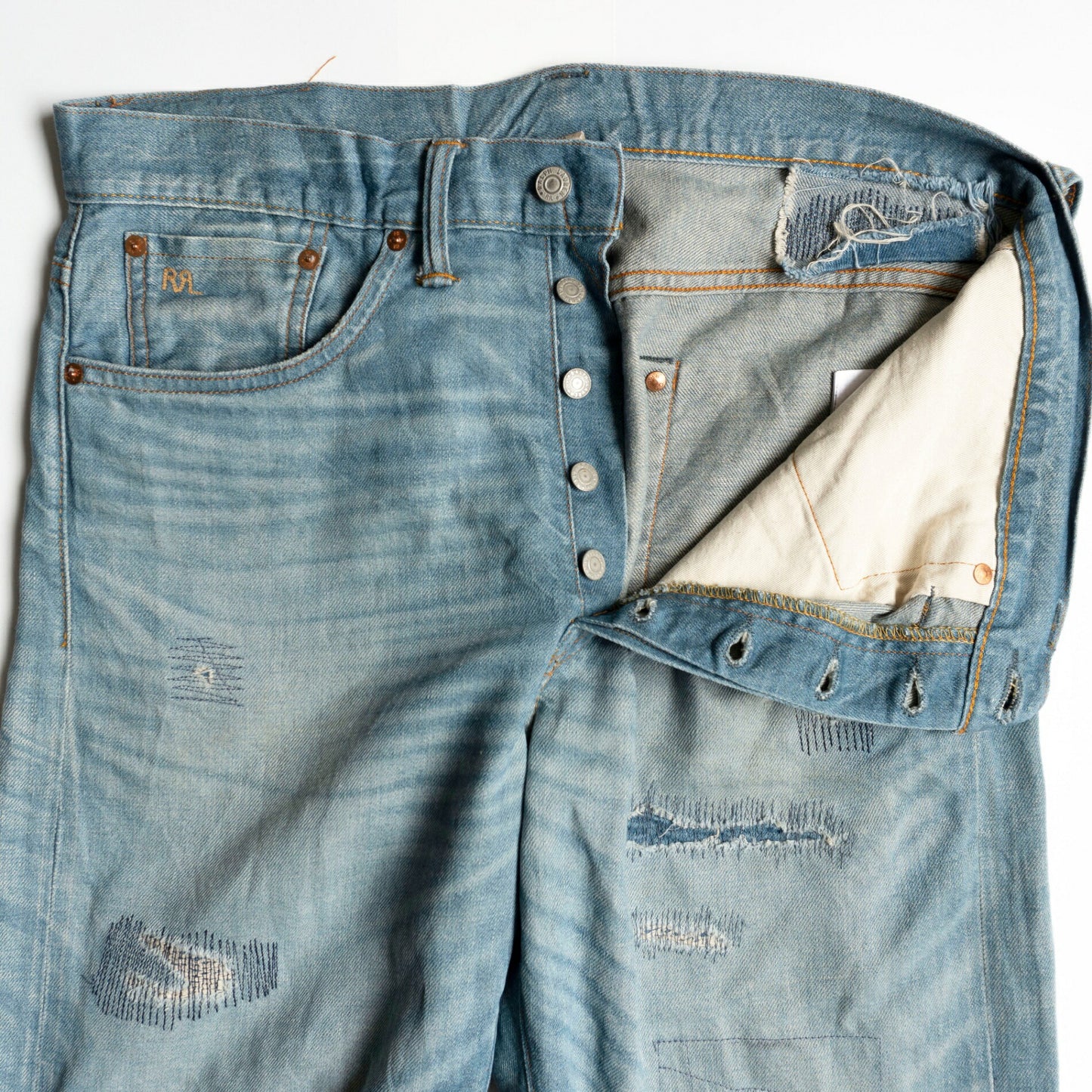 RRL Vintage 5 Pocket Plainfield Selvedge Jean Size 32×30