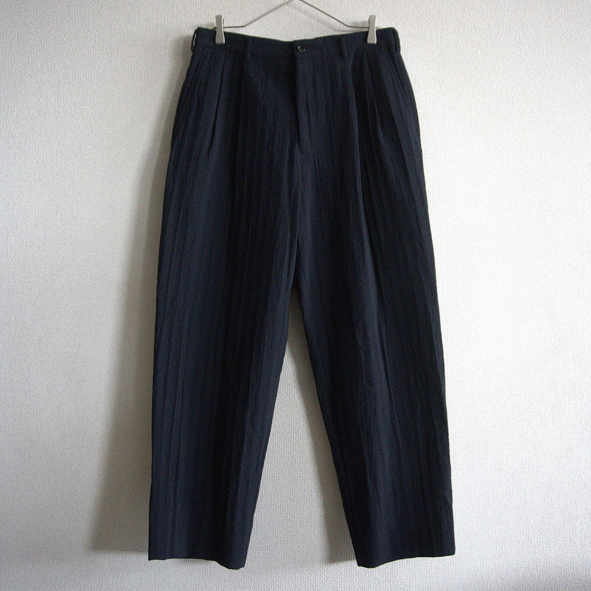 COMME des GARCONS HOMME AD2002 2-Tuck Stripe Slacks Size X