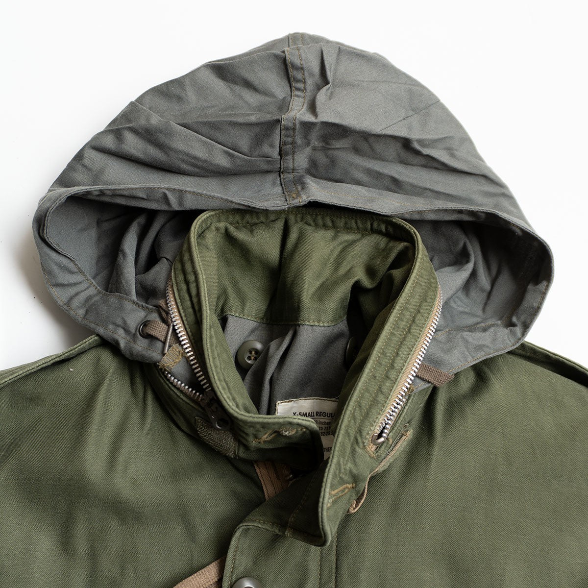 THE REAL MCCOY'S M-65 2nd Field Jacket Grey Size X-SMALL