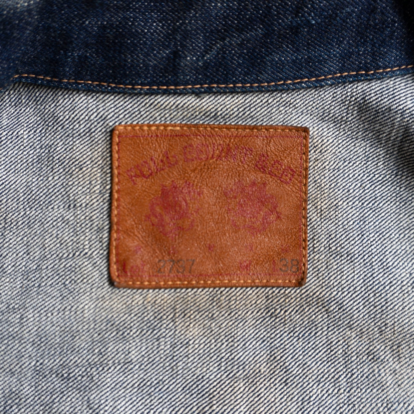 FULLCOUNT 2737 1st Dark Indigo Denim Jacket Size M