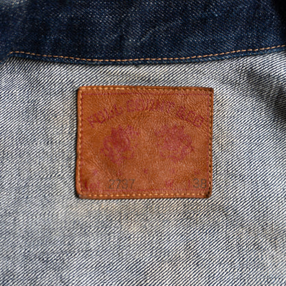 FULLCOUNT 2737 1st Dark Indigo Denim Jacket Size M