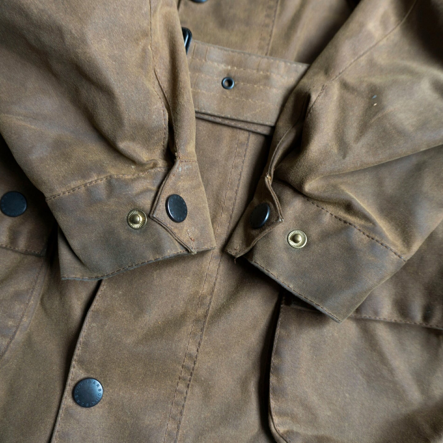 BARBOUR International Oiled Motorcycle Jacket UK Size 40