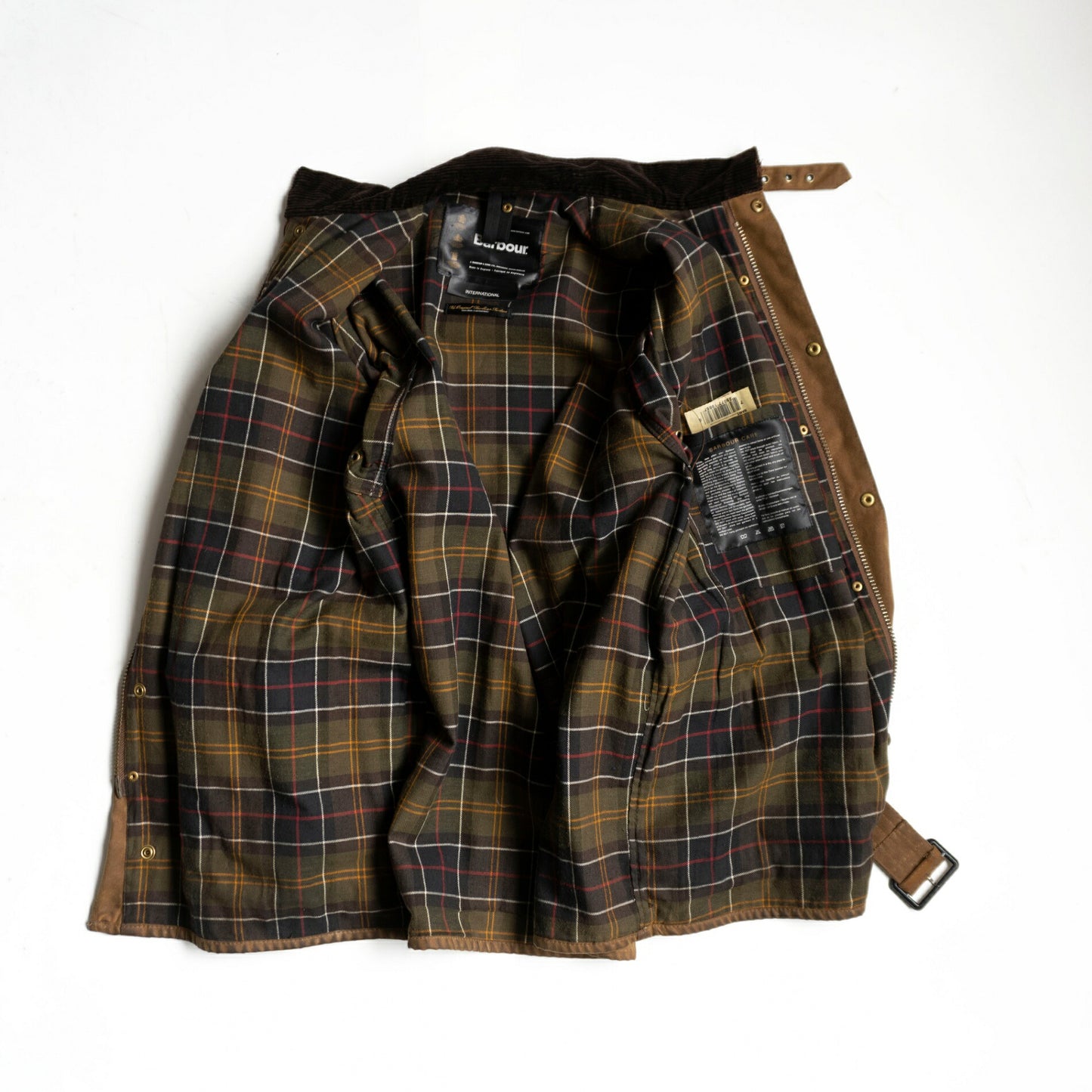 BARBOUR International Oiled Motorcycle Jacket UK Size 40