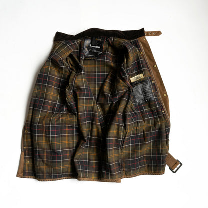 BARBOUR International Oiled Motorcycle Jacket UK Size 40