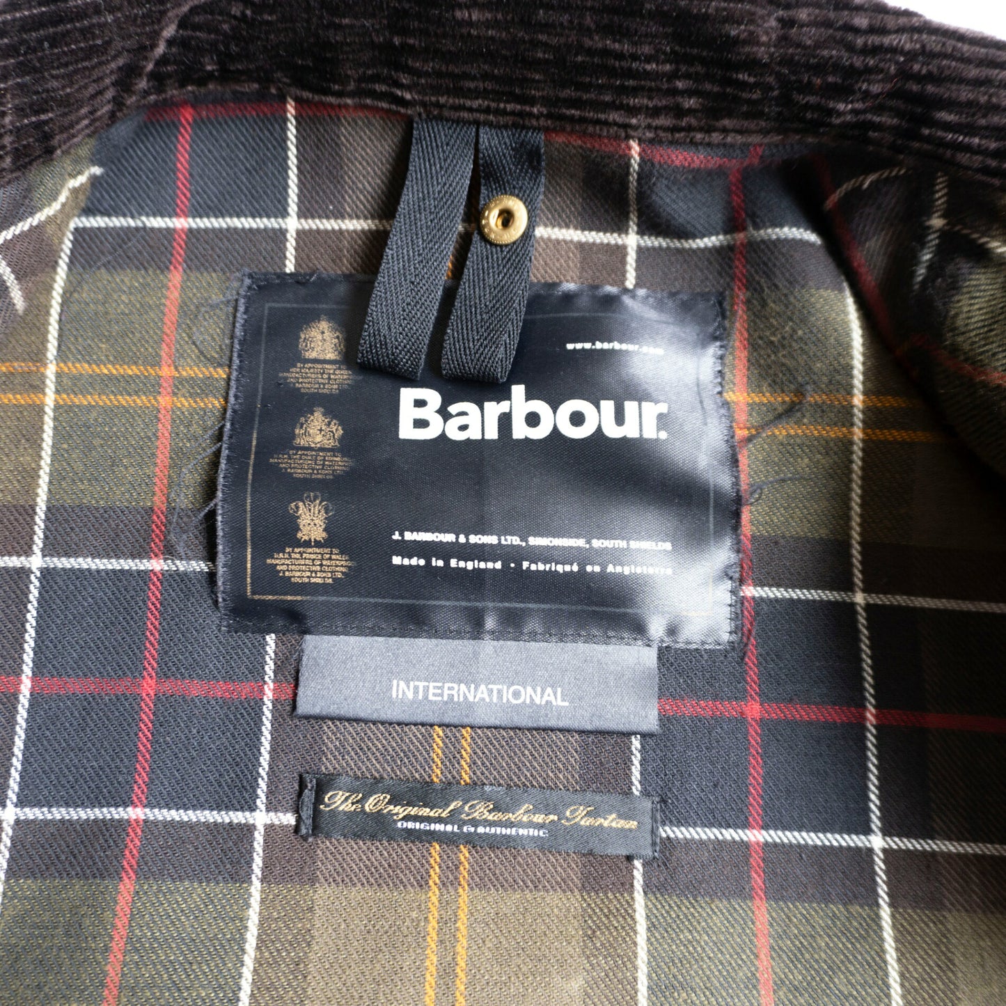 BARBOUR International Oiled Motorcycle Jacket UK Size 40