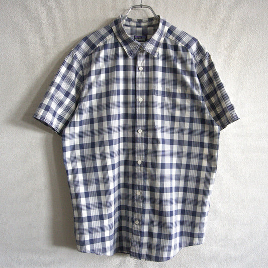 PATAGONIA Short Sleeve Check Shirt 52690SP14 Size M