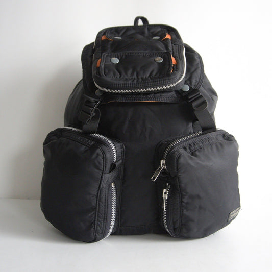 PORTER Black Nylon Tanker Rucksack Backpack Size ONE SIZE