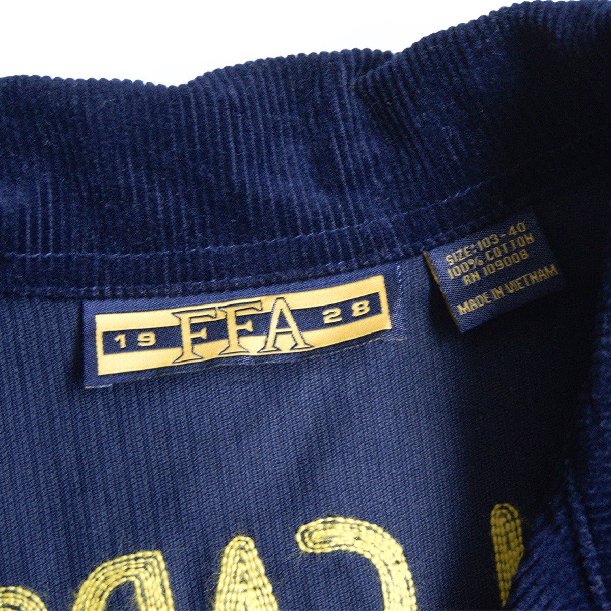 FFA North Carolina Corduroy Farmers Jacket Size 40