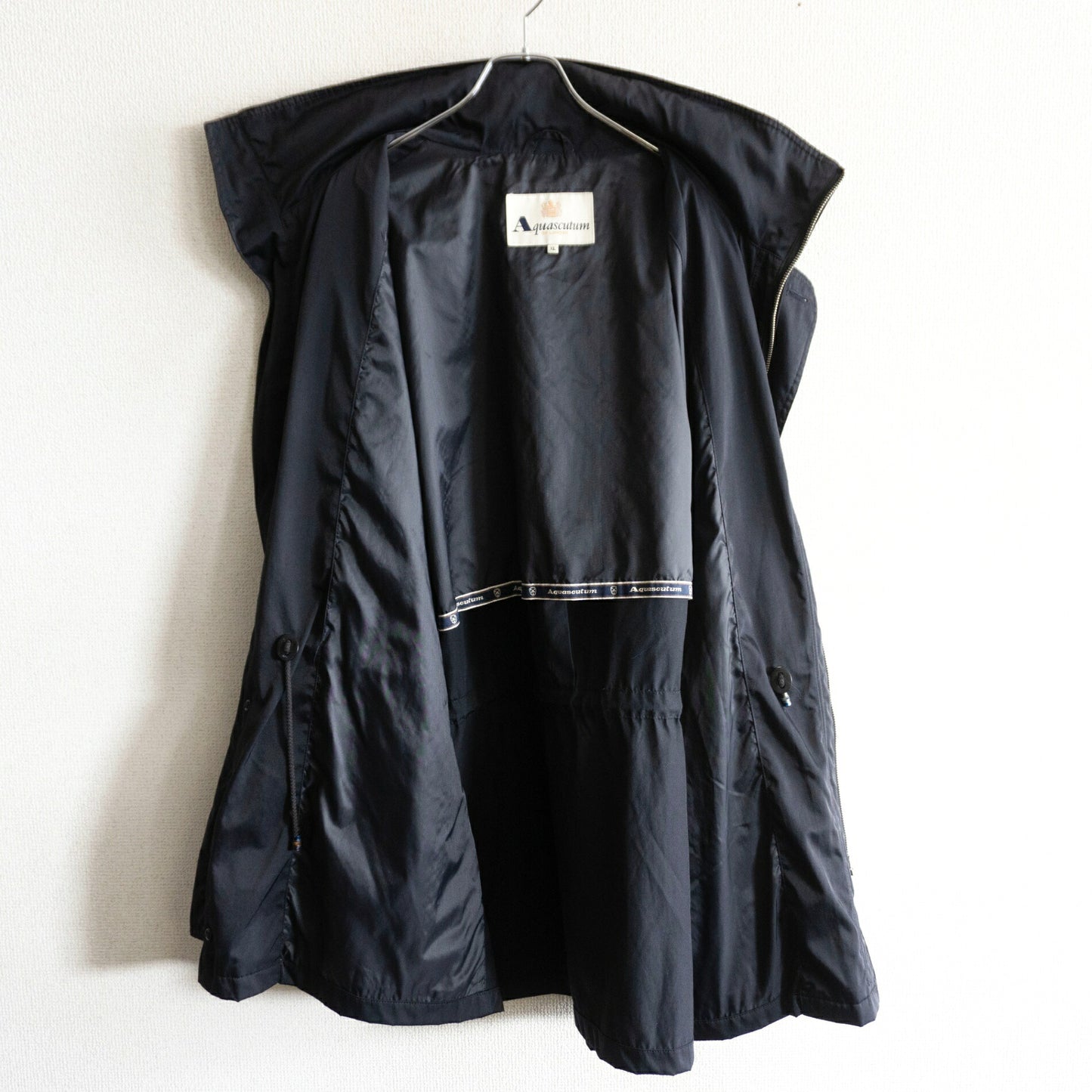 AQUASCUTUM Stand Collar Jacket Size XL