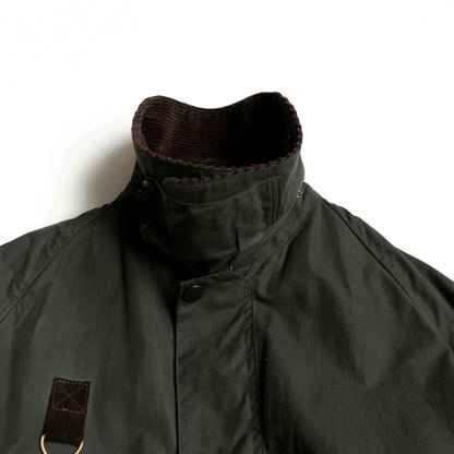 Barbour Spey Wax Jacket Khaki Size L