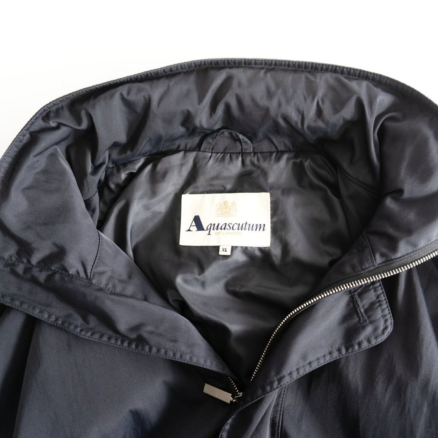 AQUASCUTUM Stand Collar Jacket Size XL