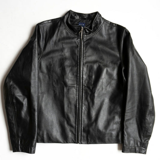 OLD GAP Black All Leather Jacket Size L