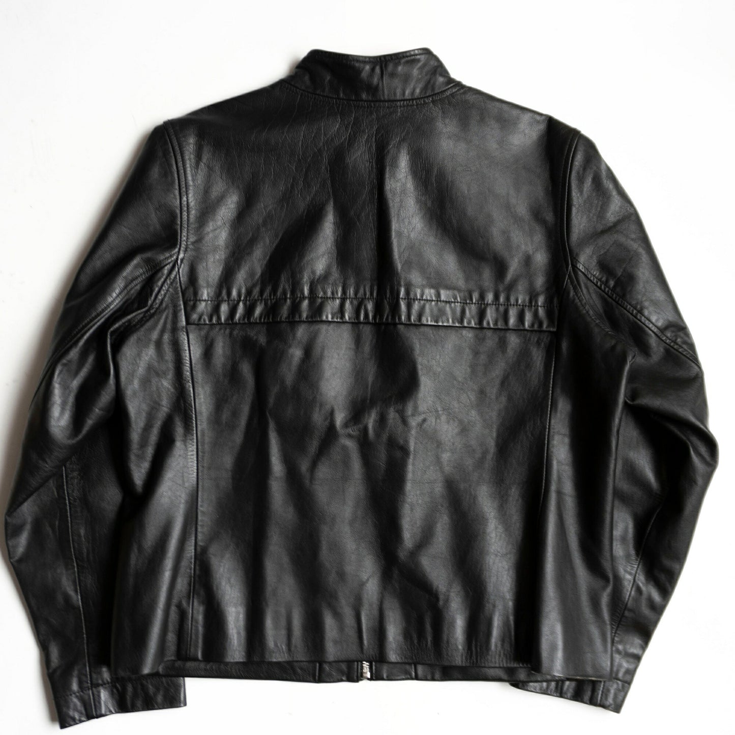 OLD GAP Black All Leather Jacket Size L