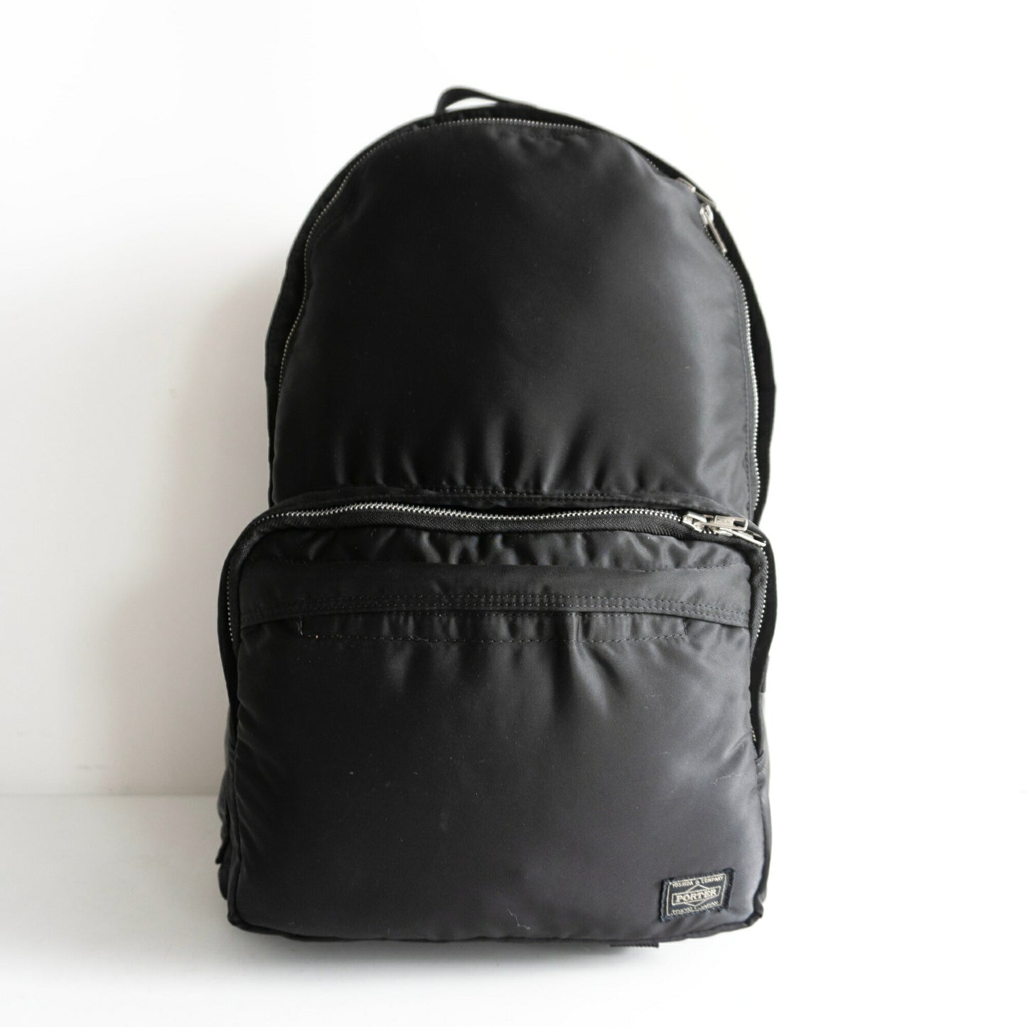 PORTER Black TANKER Nylon Backpack Daypack Size ONE SIZE