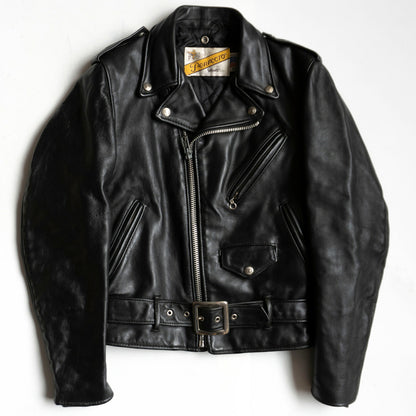 SCHOTT 618 Double Rider Leather Jacket Size S