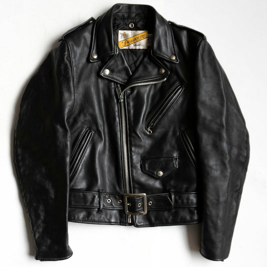 SCHOTT 618 Double Rider Leather Jacket Size S