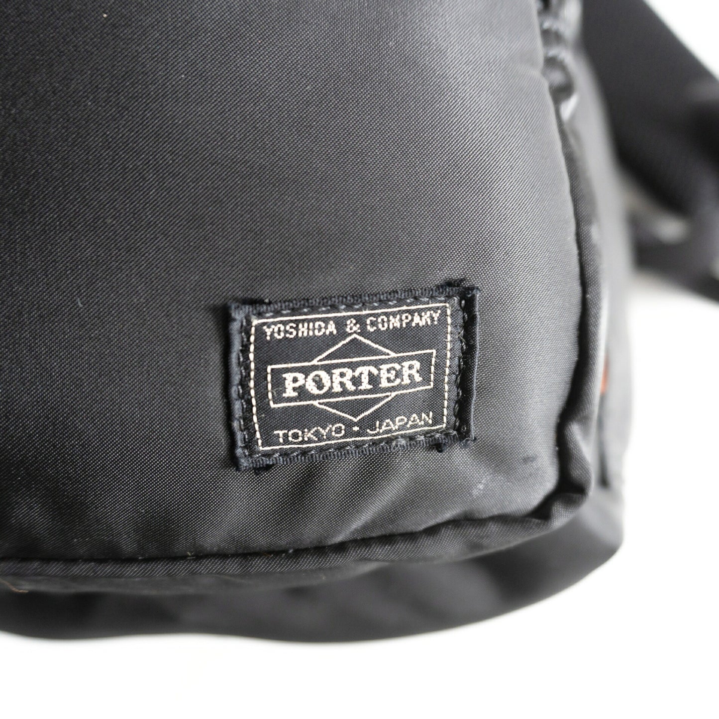 PORTER Black TANKER Nylon Backpack Daypack Size ONE SIZE