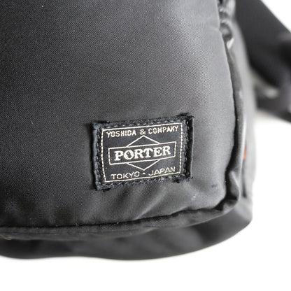 PORTER Black TANKER Nylon Backpack Daypack Size ONE SIZE