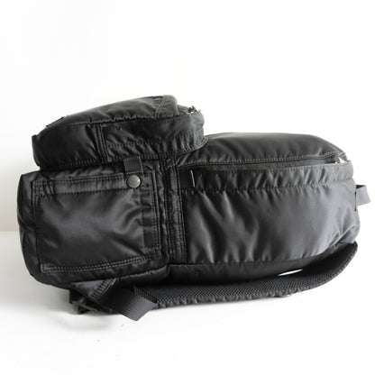 PORTER Black TANKER Nylon Backpack Daypack Size ONE SIZE